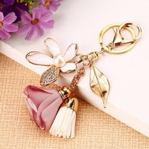 NEW Cute Flower Handbag Charm / Keychain 18